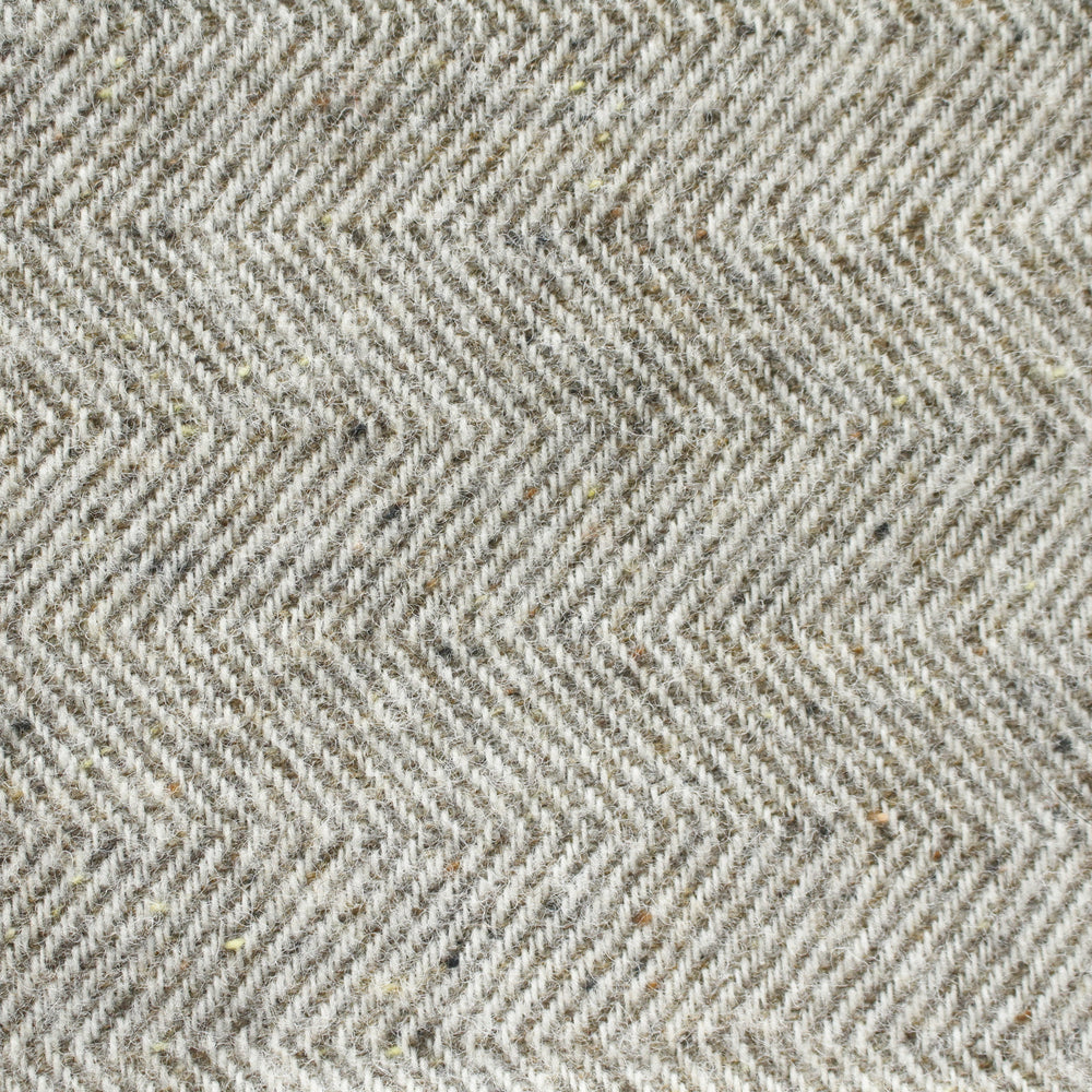 Textured fabric with a zigzag pattern in neutral tones